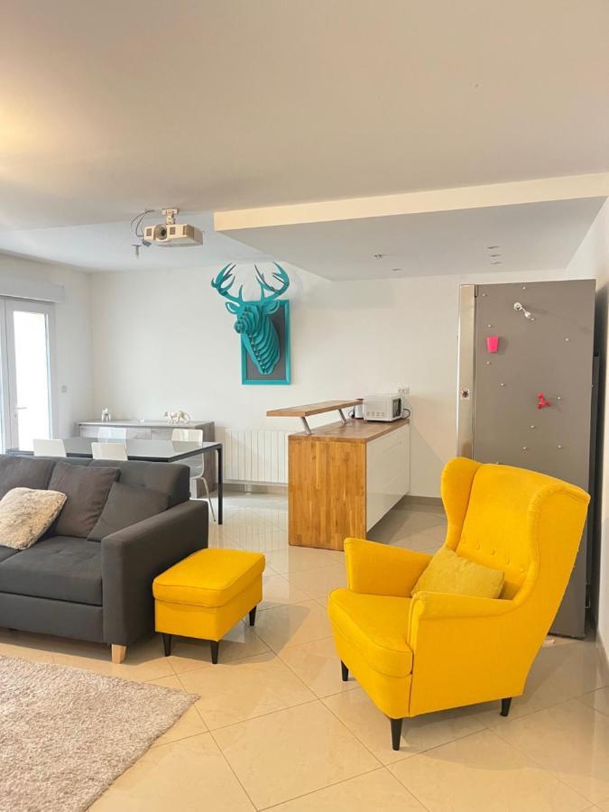 Ecu : Superbe Appartement Avec Exterieur Reims Esterno foto